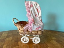 Stubenwagen korb puppenstube - ,