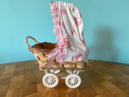 Stubenwagen korb puppenstube - ,