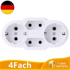 4 fach Steckdosenleiste