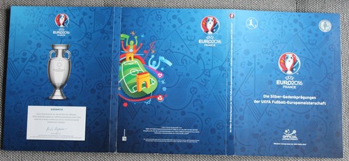 Sammelmappe uefa euro - uefa, 2016