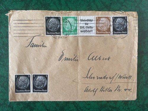 Deutsches reich brief mit - deutsches,