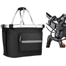 Fahrradkorb Lenkerkorb, Einkaufstasche Clipon Vorne Abnehmbar Für E-Bike