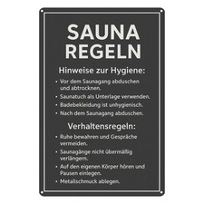 Sauna Regeln Verhalten