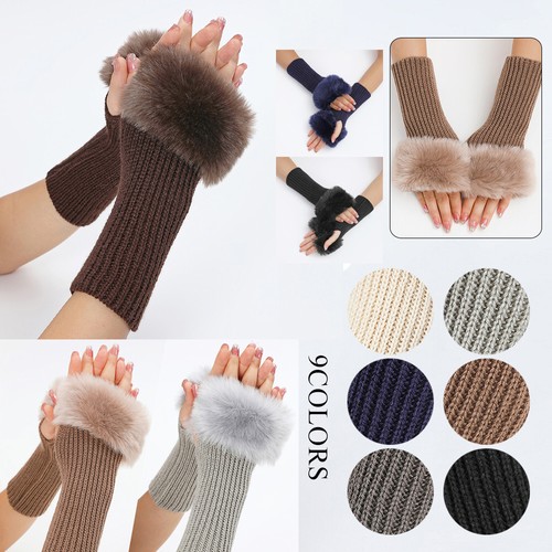 Fingerlose handschuhe fell - fingerlose,