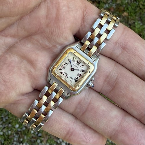 Cartier panther stahl - cartier, gold