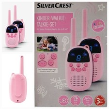 Silvercrest Kinder-Walkie-Talkie-Set, mit einer Funkreichweite bis zu 8 km