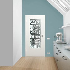 Verglasung Glaseinsatz für Holztür 154-2-F-LA Klarglas mit Dekor "Spices"