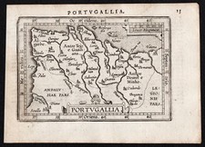 Portugal Portugallia Karte map