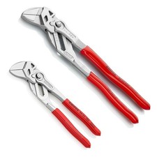 KNIPEX Zangenschlüssel-Satz - 2-tlg. Zangen-Set - 86 03 180/250 mm