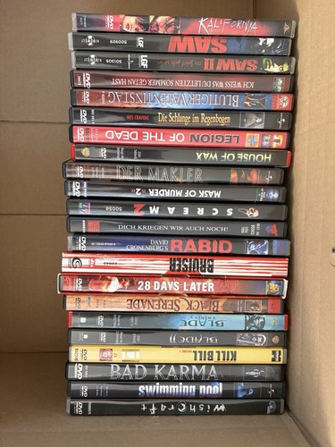 Dvd paket horror action - horror,