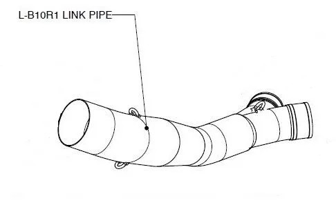 Akrapovic k7so2 zwischenrohr - akrapovic, l-k7so2