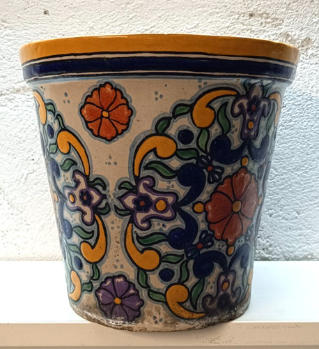 Große vase ton handbemalt - große, aus