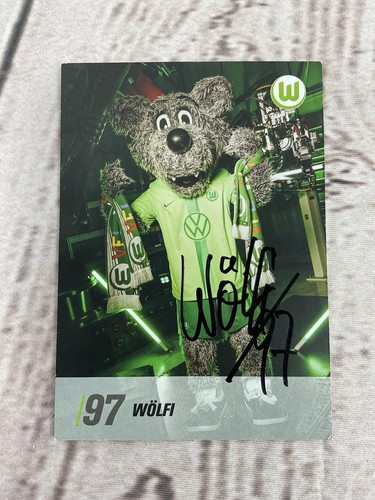 Vfl wolfsburg autogrammkarte - wolfsburg,