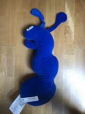 Stofftier Blaue Raupe ca