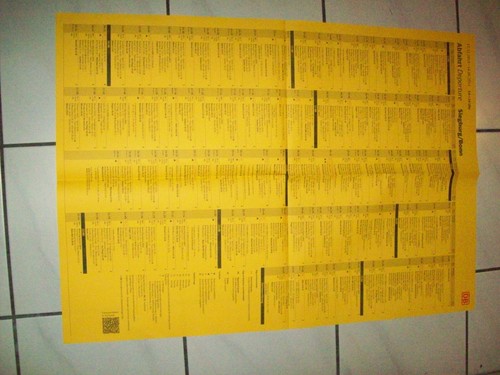 Original fahrplan deutsche - original,