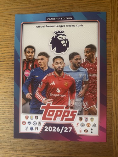 Topps premier league 2026 - topps, 2026/27