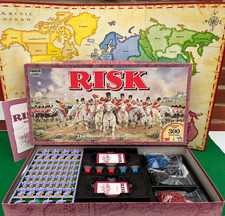 RISIKO The World Conquest Spiel 1992 "Scotland Forever - Waterloo" sehr guter Zustand als Teil NEU