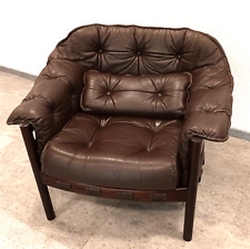 60s Sessel Sven Ellekaer Coja Niederlande easy chair Leder Norell  Danish design