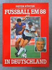 Fußball EM 88 in Deutschland Dieter Kürten