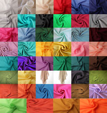CHIFFON Stoff in 45 Farben
