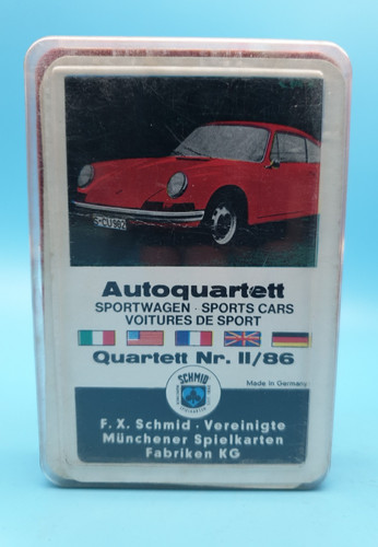 Auto quartett sportwagen - quartett,