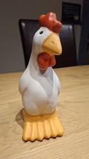 Keramik Figur Hahn Huhn Ostern