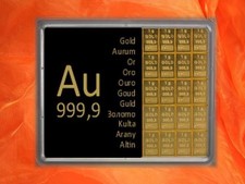 Goldbarren Au International