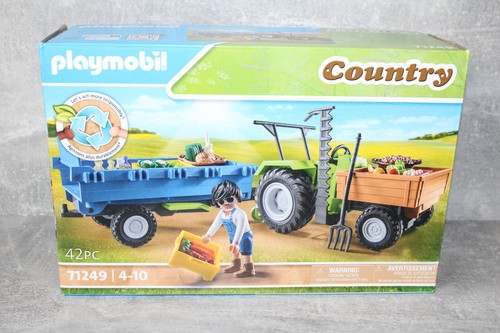 Playmobil 71249 traktor mit - playmobil,