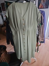 Maxikleid Mintgrün Khaki 42