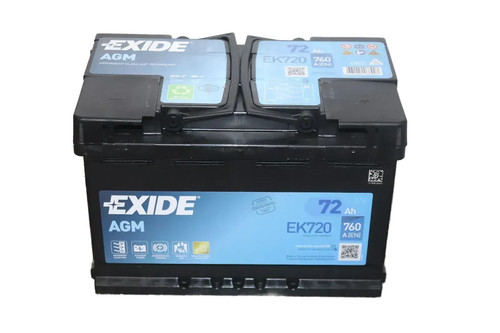 Exide ek720 agm autobatterie - exide,
