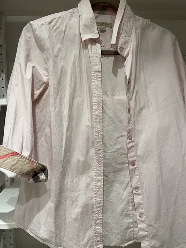 Bluse burberry rosa mit - burberry, gr
