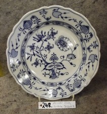 Porzellan Nr. 248, Zwiebelmuster, 1 Essteller, Teichert,