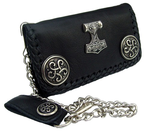 Bikerbörse wallet mit kette - wallet,