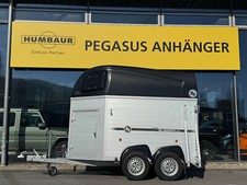 Blomert Nairobi 2-Pferdeanhänger Alu 1. Hand 2,4t. Sattelkammer