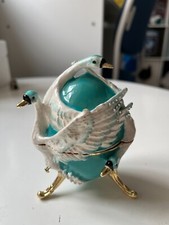 Schmuckei Fabergé Ei türkis