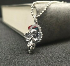 K32 Anhänger betender Engel Heiligenschein 925 Sterlingsilber