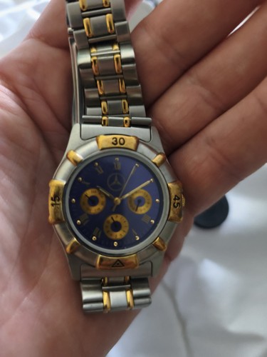 Mercedes benz quarz armbanduhr - mercedes-benz,