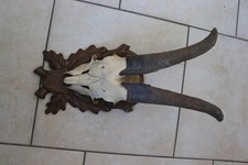 Ziege geschnitztes Brett