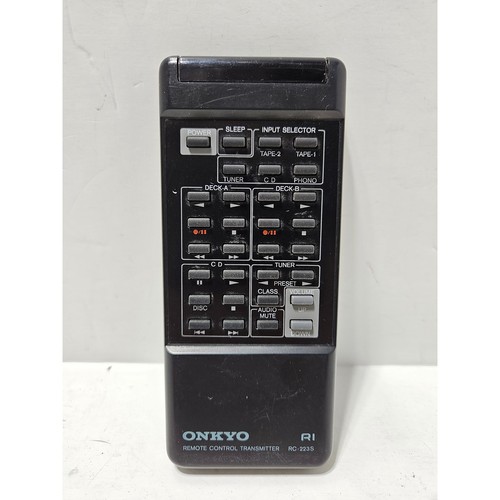 Onkyo 223s remote control - onkyo, rc-223s