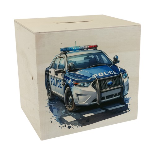 Polizeiauto mit blaulicht - mit,