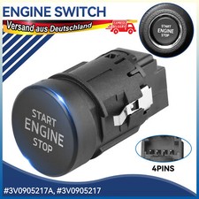 Motor Startknopf Stop Schalter für SKODA Karoq Octavia Kodiaq Superb III Scala