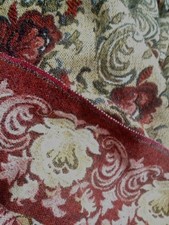 Alte wunderschöne schwere GOBELIN Tischdecke, ca 1,96 m x 1,22 m