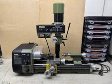 Proxxon PD400 Drehmaschine  PD 400 + Fräse PF 400 + Zubehör - Abholung, SEHR GUT