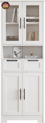 Vitrinenschrank mit türen 2 - mit,