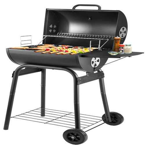 Holzkohlegrill grillwagen mit - holzkohlegrill,