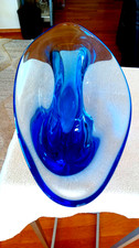Große schwere glas - große, schale