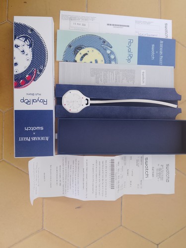 Royal pop swatch audermars - x,
