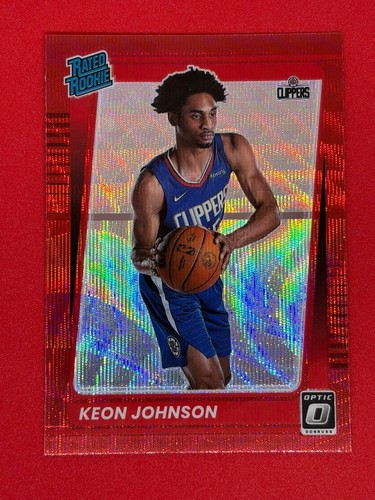 Keon johnson clippers panini - clippers,