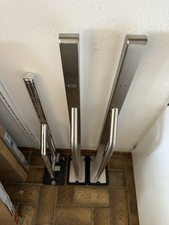 HEWI Stützgriff / Stützklappgriff - 1 Stück - Edelstahl / neu