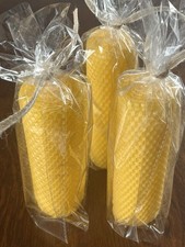 Säulenkerze Bienenwachs